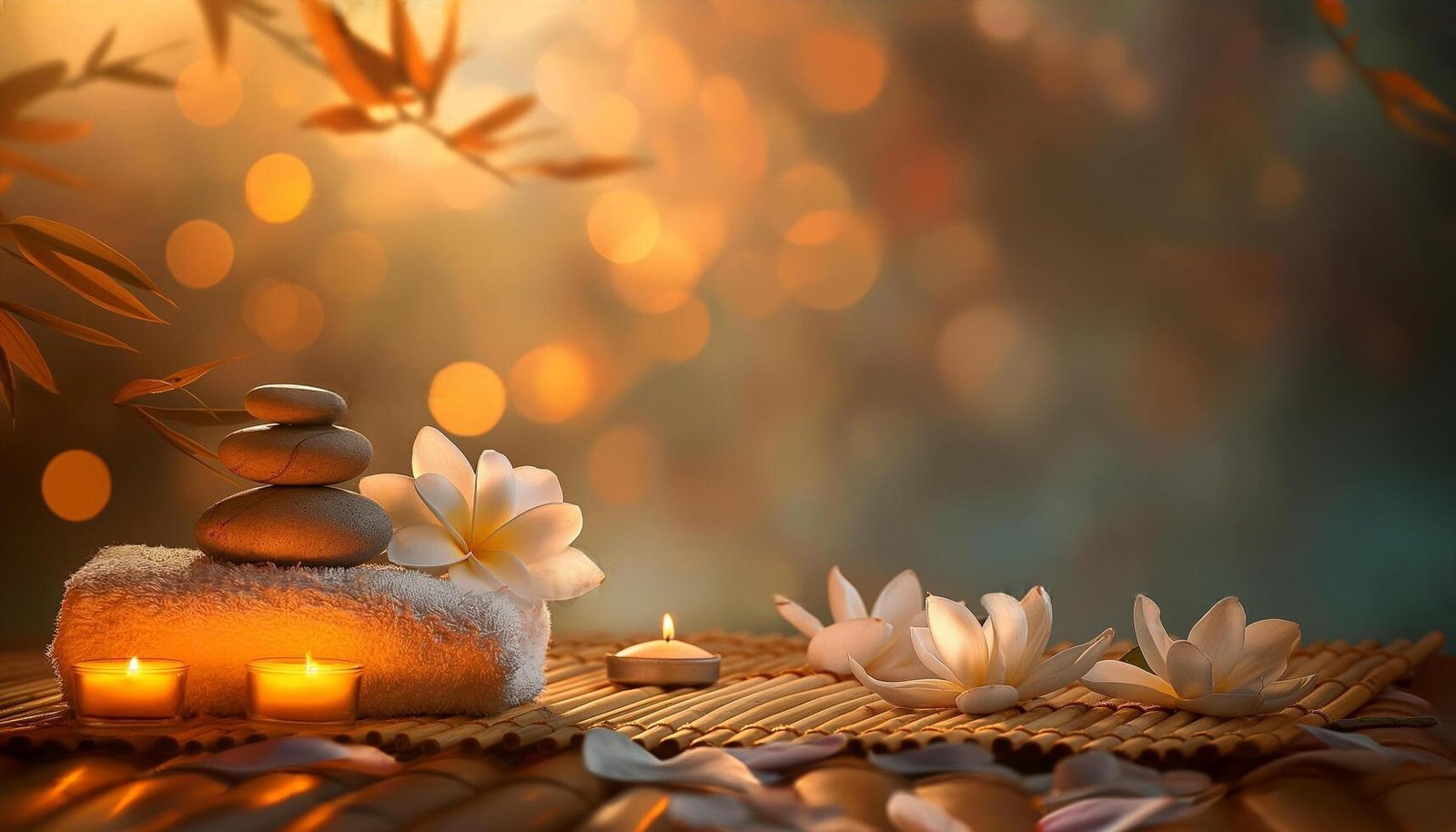 Detox Body Spaluxury spa environment with calming decor and serene lighting.